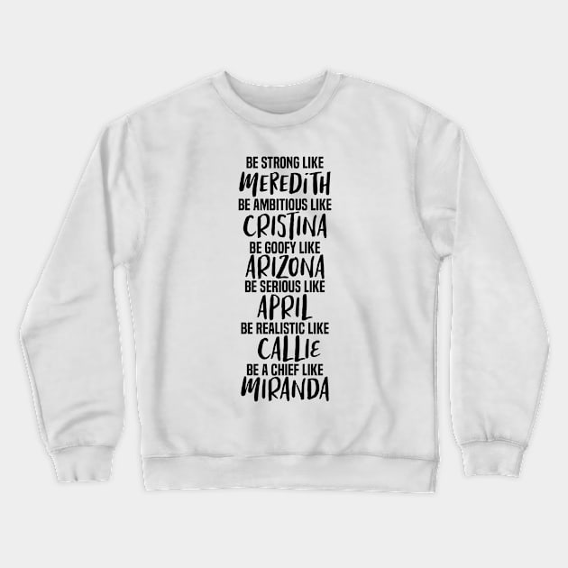 Grey's Anatomy Crewneck Sweatshirt by C_ceconello